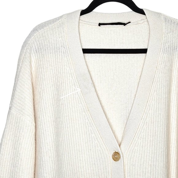 Jenni Kayne Cashmere Cocoon Cardigan in Ivory - Picture 10 of 13